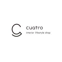 cuatro ロゴデザイン