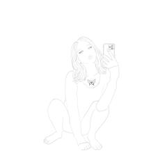 線画