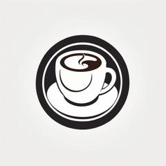 コーヒーショップのロゴ