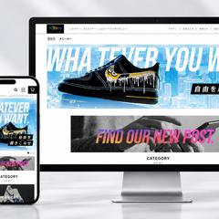 スニーカーECサイト制作