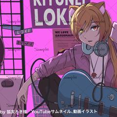 歌ってみたサムネイル、動画内イラスト