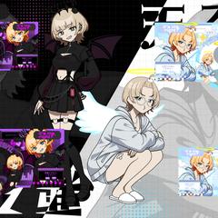 七夕ろめゆ様　ヘッダーリング