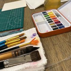 セッションアート（色で対話する）
