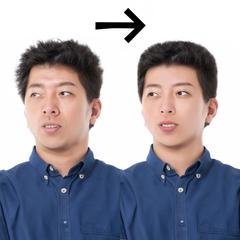 人物　レタッチ