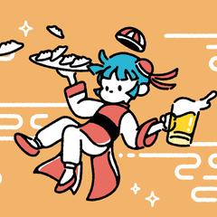 ビールと餃子と少女