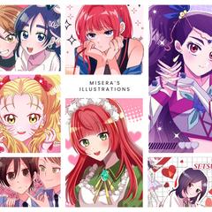 【即日納品可◎】可愛い女の子のイラスト描きます！♡