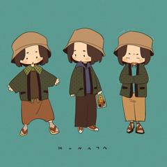 やわらかいタッチのイラスト