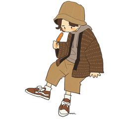 やわらかいタッチのイラスト