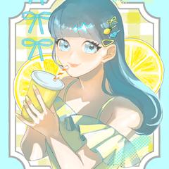 レモンカラーの女の子