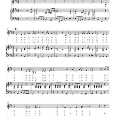 架空の学校の校歌を作曲しました。