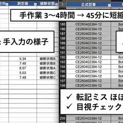 Excel手入力を自動化 ― 3〜4時間 → 45分に短縮