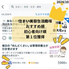 44308件の中で１位獲得しました！
