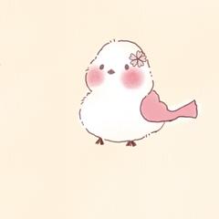 シマエナガのイラスト