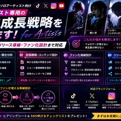 アーティスト向けSNS成長戦略提案資料