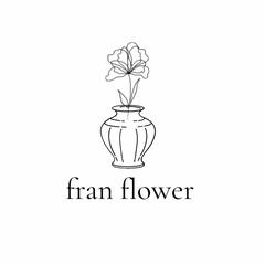 fran flower 様　ロゴデザイン