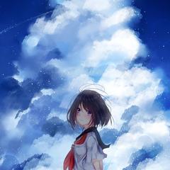 夏の雲と君。