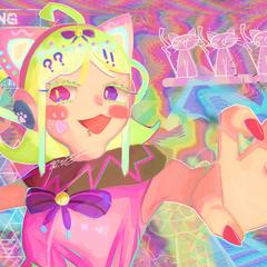 ポップな雰囲気のイラスト