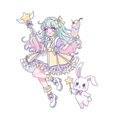 全身キャラクターイラスト