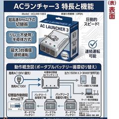 【製造業・B2B向け】高機能電気機器の製品紹介リーフレット