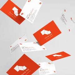 名刺デザイン（架空イメージ）