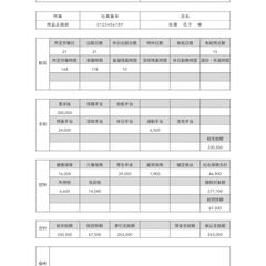 給与明細(縦型)A4一例