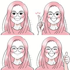 似顔絵｜亜希さま2