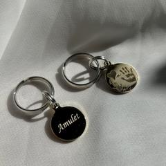 刻印入りペアキーホルダー