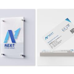 英会話スクールのロゴ・名刺を制作しました