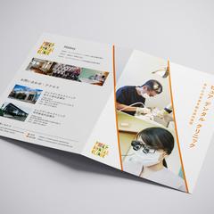 合同就職説明会の歯科医師向けパンフレット