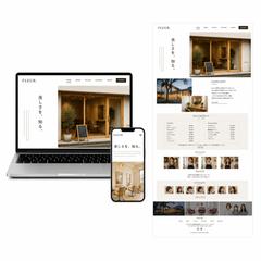 FLEUR. 様｜ヘアサロン ブランドサイト制作