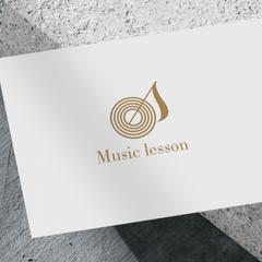 Music lesson ロゴデザイン