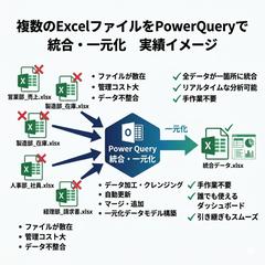 データ一元化・PowerQuery統合（制作サンプル）
