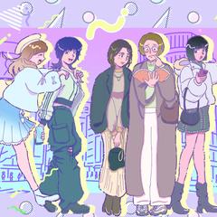 5人で東京へ