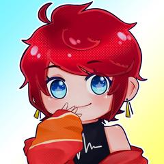 アイコン胸上