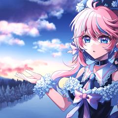 VTuber　ユリア・ジンジャーマン様　歌ってみたイラスト