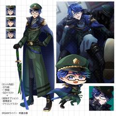 Vライバー　柊蒼志様　軍服衣装