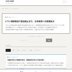 civic-habit — 政治・経済ニュース習慣化アプリ