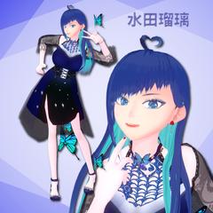個人Vtuber水田瑠璃
