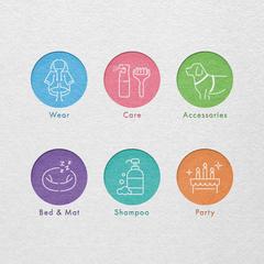 ペットショップのアイコン