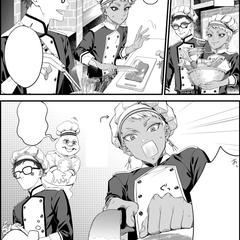 ファンアートの漫画