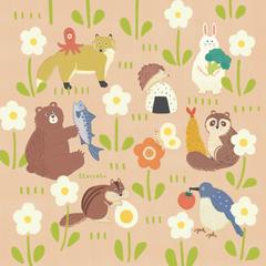 ハンカチ「ピクニック」