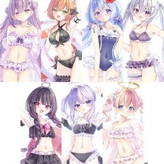 Vtuberポップアップイベント用立ち絵