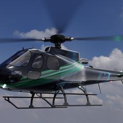 blenderでヘリコプターを作成