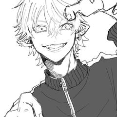 線画ラフ