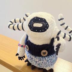 イエティのこども　ペトリコールのあみぐるみ