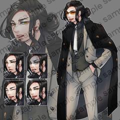 キャラクター立ち絵・表情サンプル⑮