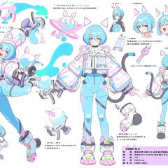DCPVキャラデザコンテスト受賞作品