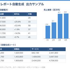Excel月次レポート自動生成ツール
