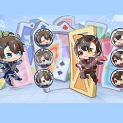 歌ってみた動画用SDイラスト
