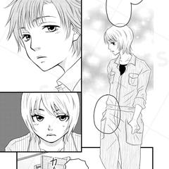 モノクロ漫画サンプル①